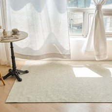 층간소음 완화&냉난방비 절약 생활방수 러그 카페트