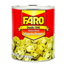 파로 할라피뇨 슬라이스 2800g(녹슴 찌그러짐 B급 상품), 1개, 2.8kg