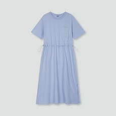 JAJU 여 코튼 스트링 반팔 원피스 J135201114051 549833