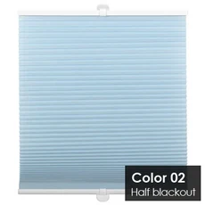 모던 전동 창문 차양하프/풀 암막 셀룰러 벌집 블라인드거실용 홈 데코 커튼, 10 Half Blackout
