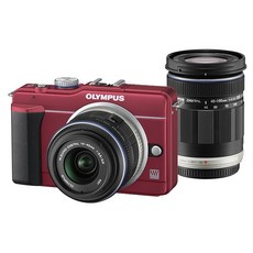 OLYMPUS 미러리스 일안 E-PL1s 더블 줌 키트 레드 TKIT RED, 상세페이지 참조