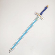 原神旅行者cosplay木質武器道具，天空之刃單手劍玩具, 1個, 熒 1米木質道具