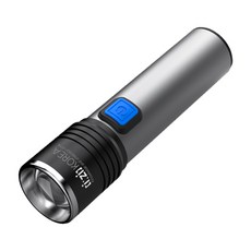 USB 충전식 T6 LED 자전거 전조등 후레쉬, 1개
