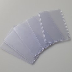 FOU 보호필름 포토카드 슬리브 블루 5P 카드슬리브 사진꽂이 사진첩