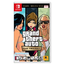 닌텐도 스위치 GTA 더 트릴로지 데피니티브 에디션 미개봉 새상품 한국어 한글판 게임 타이틀