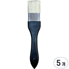 누보 조리용붓 우드블랙, NV-1SV, 5개