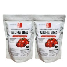 가든필리아 토마토비료 완숙 화분 방울토마토 열매달리는 식물 전용 알갱이 비료, 1kg, 2개