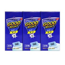 굿나잇 에스매트 전자 모기향 전기 모기약 리필 30매 3개, 30g, 3박스