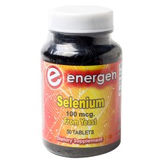 energen 硒 100mcg 片劑, 50顆, 1罐
