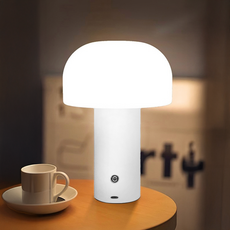 히즈엔 led 인테리어 무드등 테이블 스탠드 조명, 화이트