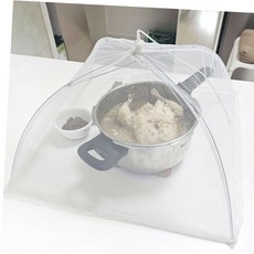 파버몰 원터치 밥상보 식탁 음식덮개 레이스 상커버 소형