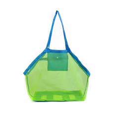 망사 비치백 메쉬 물놀이 가방 그물 숄더백 빅사이즈 모래놀이 네트백, 단품, 1개