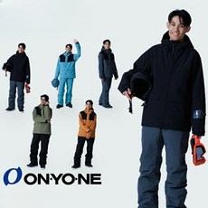 온요네 ONYONE 스키복 남성 상의 바지 상하 세트 5컬러 ONS98501, 딥블루x딥블루, O