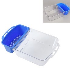 알럽 투명 다슬기 채집통 소라 개울가 다슬기통, 1개