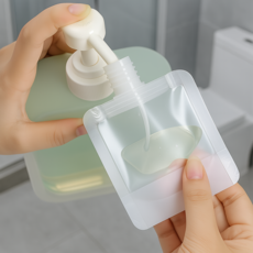 여행용 일회용 소분 리필 용기 5종 세트, 30ml