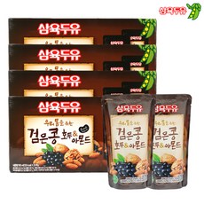 삼육두유 검은콩 호두 앤 아몬드두유, 190ml, 60개