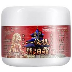 YUNTEN 永騰 金牌 金門一條根 精油霜 溫熱 100g, 1罐, 1罐