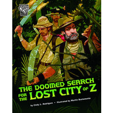 (영문도서) The Doomed Search for the Lost City of Z Hardcover, Capstone Press, English, 9781663958907