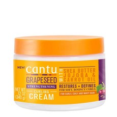 Cantu 칸투 포도씨 컬링 크림, 4개, 340g
