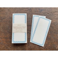 莫莫日貨 大枝活版室 OEDA LETTERPRESS X NICONECO 活版印刷名片卡 (共4色) 日本進口, 1個, 04.裏色 NNC011