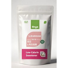 enya 恩亞 L-阿拉伯糖 低醣 生酮 代糖 烘焙 飲品 500g/包, 1個