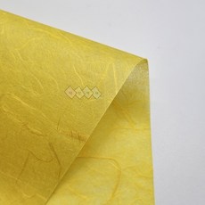 덕인 색 운용한지 Y 25g 64cm x 94cm 1장 닥70%, 07 노랑색