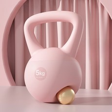 여성 홈 피트니스 케틀벨 근력운동 스쿼트 팔뚝 둔근 강화 헬스기구, 1개, 10kg, M_업그레이드형 소나무 그린 10kg