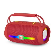 無線藍牙音箱 2025新款 低音炮 大功率車載戶外家用便攜小型迷你音響, 紅色