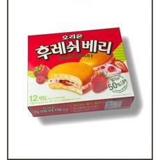오리온 후레쉬베리 딸기 12p 336g (대), 1개