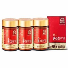 [풍기인삼농협]황풍정 6년근 홍삼분말 120g x 3병, 3개