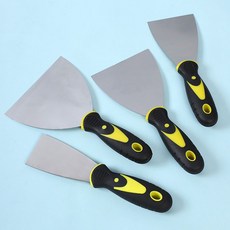 일체형 스크래퍼 헤라 실리콘제거 껌칼 벽지제거 밀칼, 1개