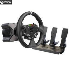 제너텍 MOZA R3 레이싱 휠 페달 게임기 올인원 풀 패키지 Xbox PC용 엑박, 1개, R3-E-PC/XBOX용