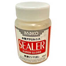 PADICO 水性壓克力亮光保護劑 SUPER GLOSS 100ml, 亮面, 1個