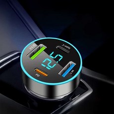 차량용 USB 시거잭 휴대폰 C타입 소켓 QC3.0 과전압보호 스마트폰