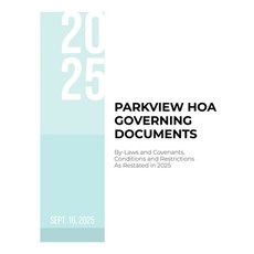(英文圖書)Parkview Recreation Association Governing Documents 平裝版, Safety Press, 英文