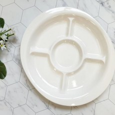 돈스텔 멜라민그릇 5칸 나눔접시