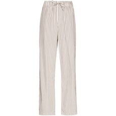 테클라 스트라이프 패턴 파자마 하의