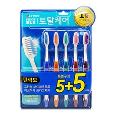 페리오 토탈케어 탄력모 칫솔, 10개입, 1개