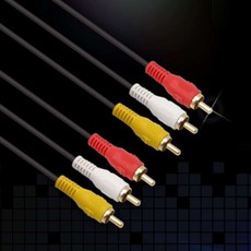 3RCA 케이블 3선 RCA AV선 1.5m
