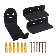 자전거 쇼잉 홀더 후크 로드 자전거 알루미늄 랙 페달 벽걸이형 행거, 01 Black, 01 Black