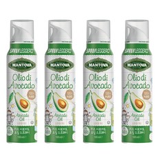 만토바 키즈 아보카도 오일 스프레이, 100ml, 4개