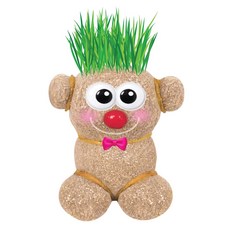 감정 잔디 인형 (행복이) 1p 잔디 인형 키우기 기르기, 1개