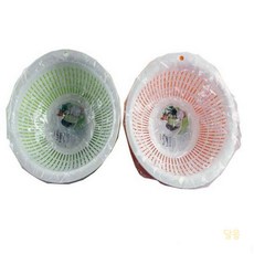 라망 타원바스켓 그린 소쿠리