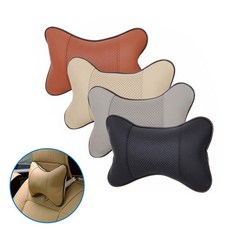 차량용 헤드레스트 목쿠션 목베개 4color, 아이보리