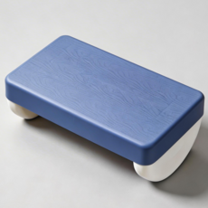 세이섬 책상 발받침대 흔들 다리받침 얇은 쿠션증정 사무실 풋레스트 오피스 다리거치대, 블루