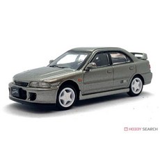 BM CREATIONS 1/64 三菱MITSUBISHI Lancer EVO II 銀色 左駕 模型車, 1個