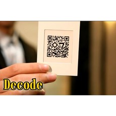 808 MAGIC 魔術道具 Decode by 張正龍 教學 QRcode 魔術 魔術表演, 1個