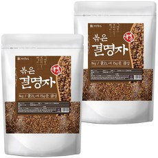 건강중심 국산 볶은 결명자 1kg 결명자차, 2개
