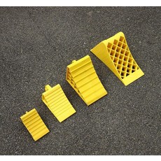 차량고임목 자동차 매장용 플라스틱 화물차 받침목 받침대 16x10x10cm 플라스틱, 39x16x18cm 플라스틱