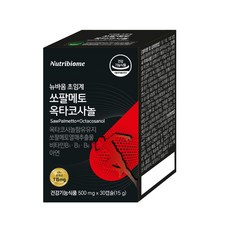 맨파워 쏘팔메토 옥타코사놀, 1개, 30정